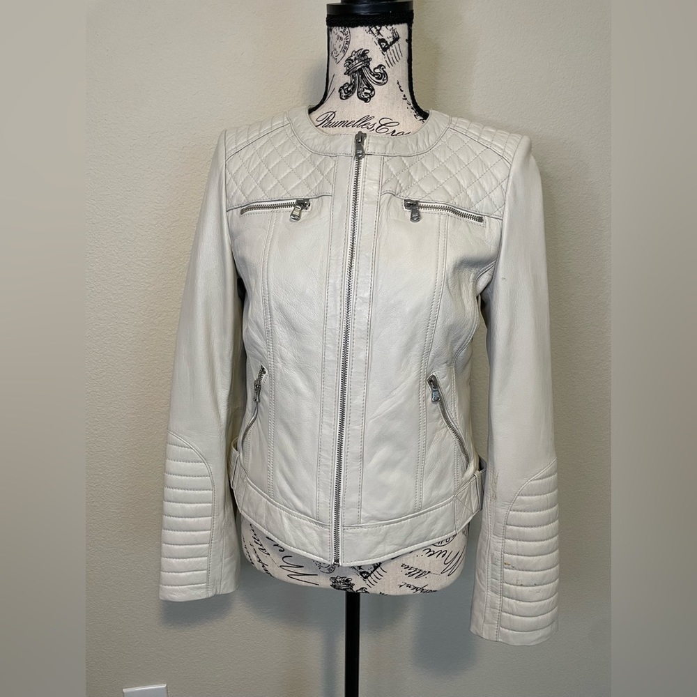 Wilson leather jacket women size S
